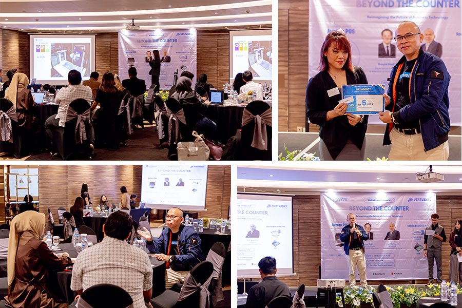 JASSWAY X Virtuenet Unveil New Aurora POS Terminal in Jakarta Global Launch