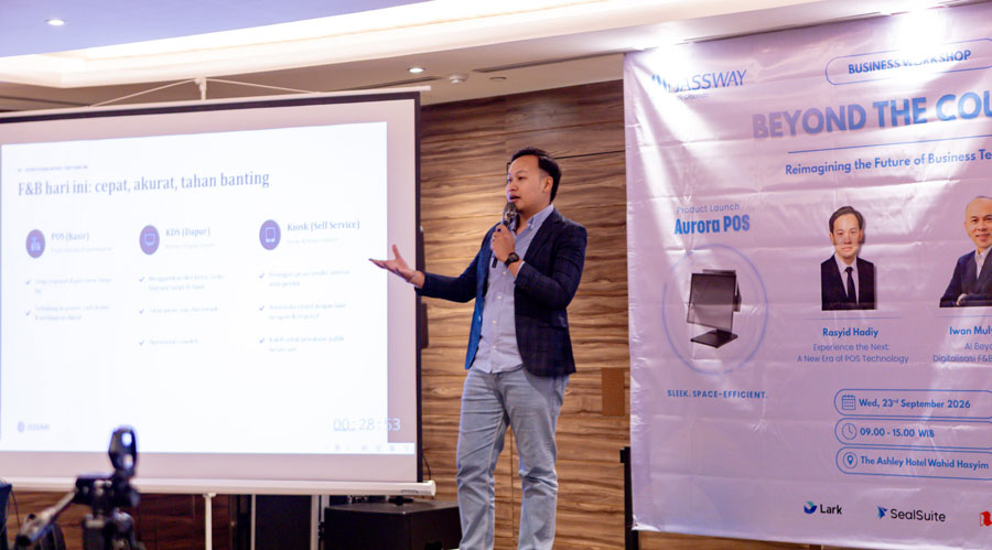JASSWAY X Virtuenet Unveil New Aurora POS Terminal in Jakarta Global Launch