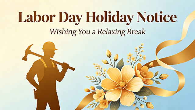 2026 May Day Holiday Notice