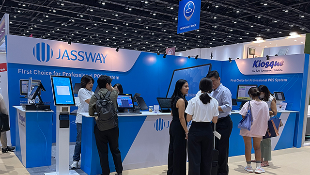 JASSWAY POS technology showcase at Thailand trade show