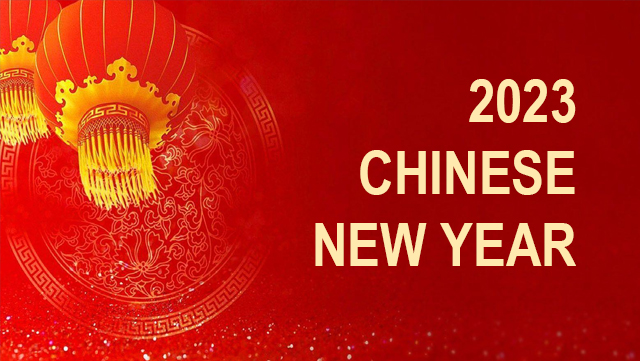 Notice for Chinese New Year Holiday 2023