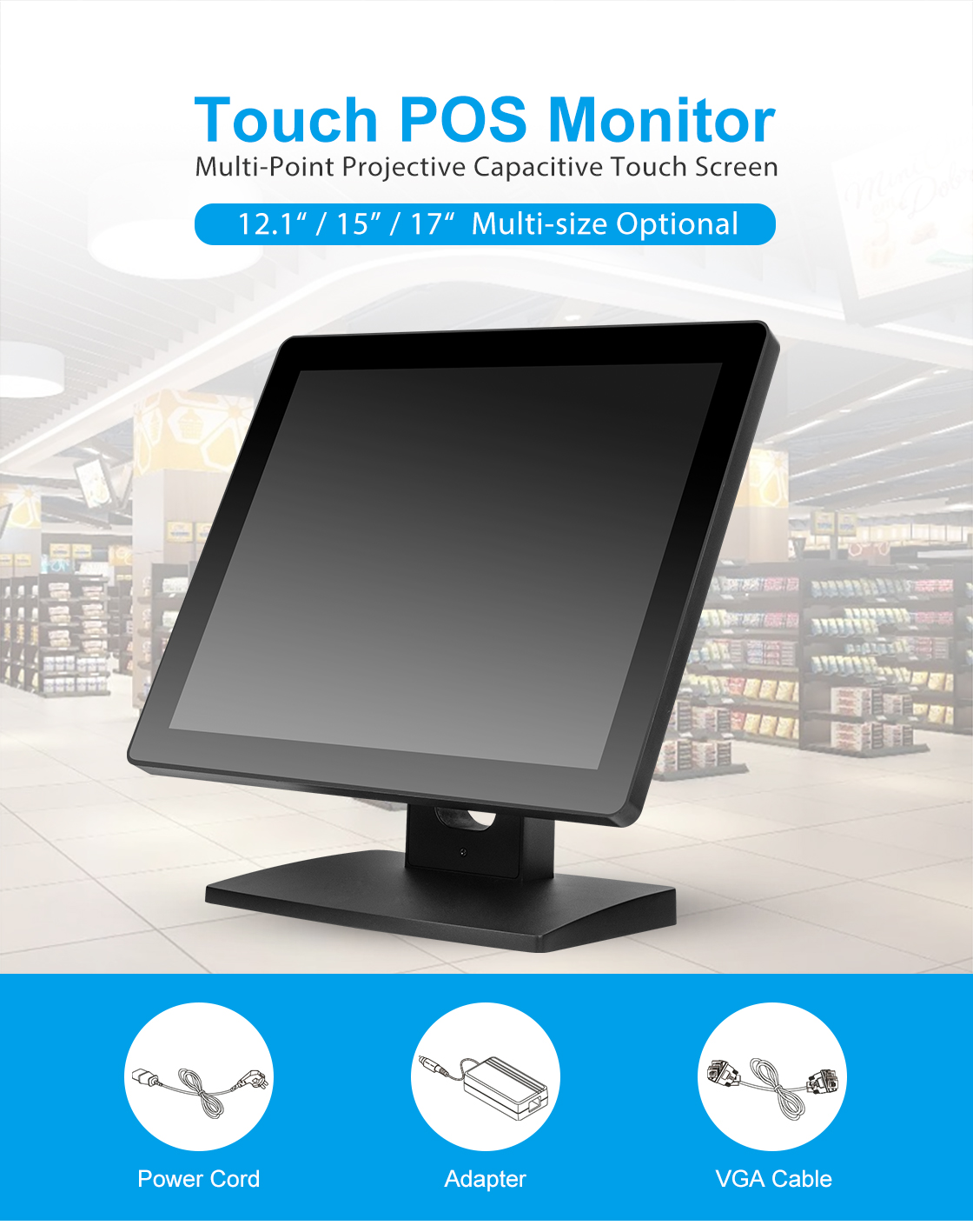 Thalia POS touch monitor